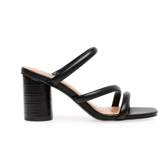 DV by Dolce Vita Black Strappy Heels - Picture 4 of 6